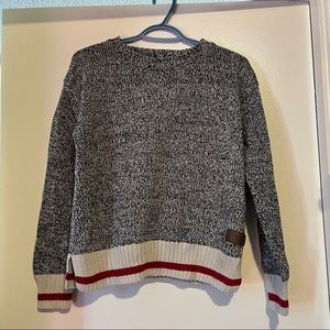 ROOTS CABIN KNIT PULLOVER  SWEATER